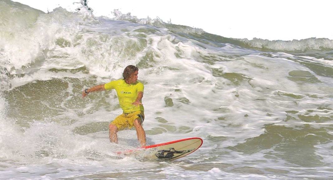 Surfing in Oman