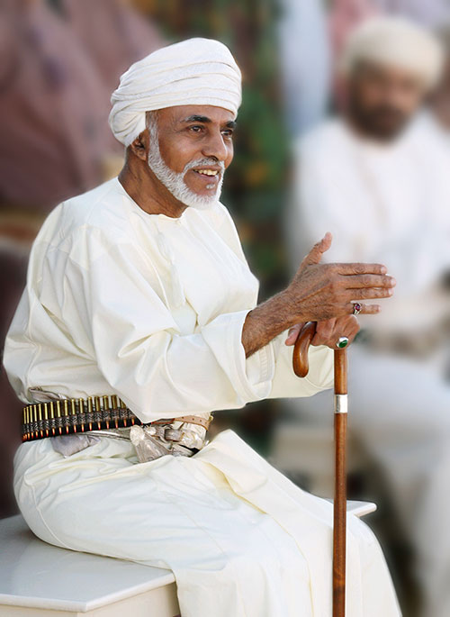 His Majesty Sultan Qaboos Bin Said