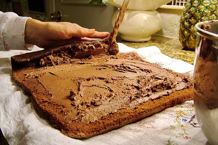 Bûche de Noël aka Yule Log Cake