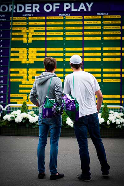 A Wimbledon Tennis Holiday