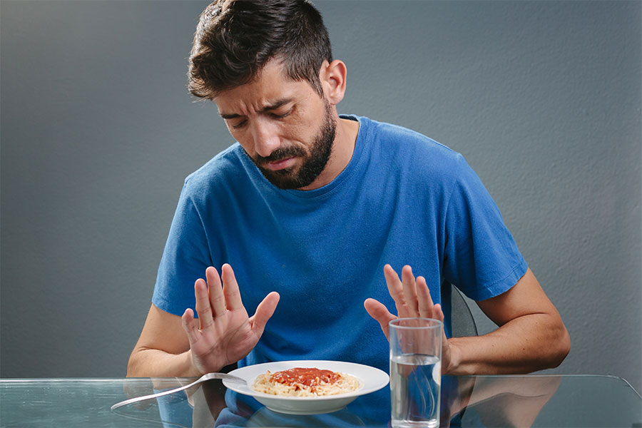 Eating Disorders In Men - No appetite