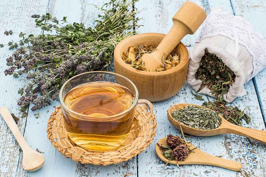 The oregano tea is high in antioxidants