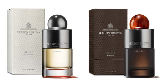 Molton Brown Unveils Neon Amber Fragrance Collection